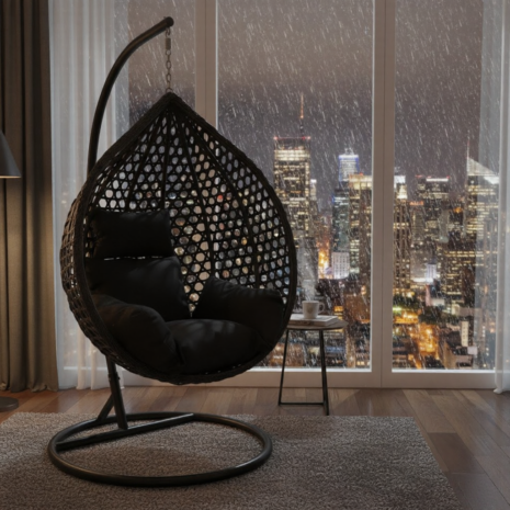 Egg Chair Night Gallery